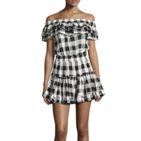 MISA Los Angeles gingham dress - Picture 1 of 10